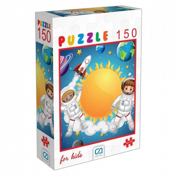 Ca Games - Puzzle 150 Parça Uzay
