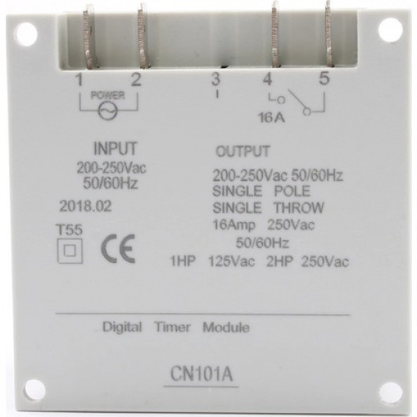 Programlanabilir Gecikmeli Haftalık 220 V Zaman Rölesi CN101A A98