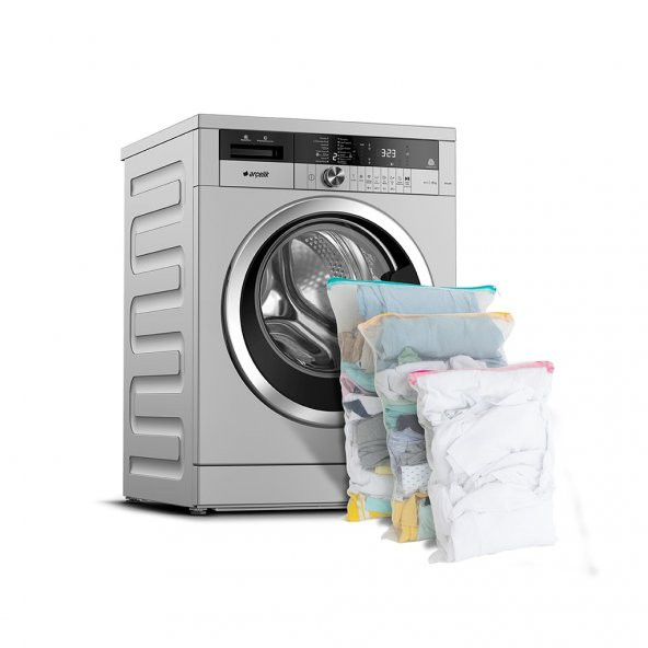 3lü Fermuarlı Çamaşır File Seti