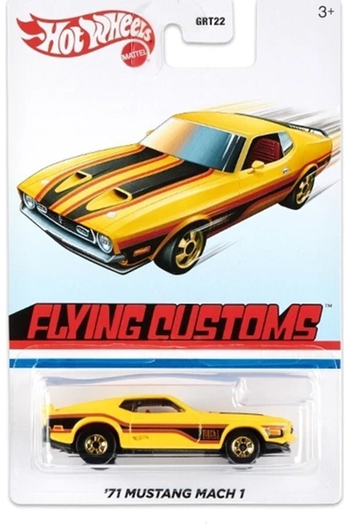 Temalı Retro Arabalar Grt22 Grt30 '71 Mustang Mach 1