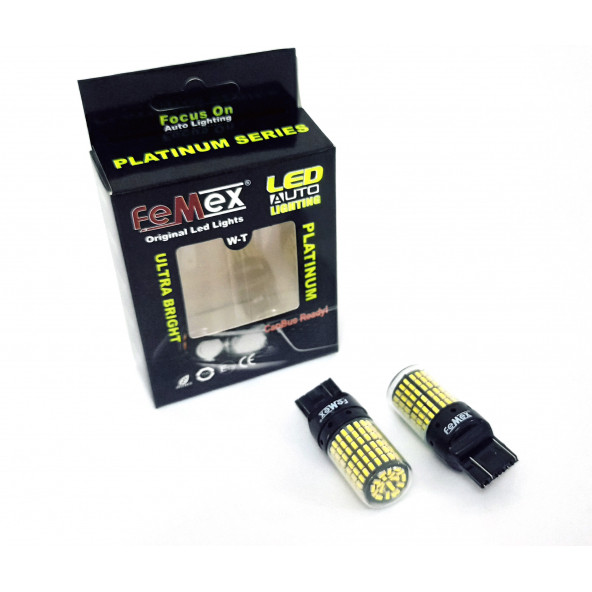 FEMEX Platinum T20 7440 / 7443 9w Led Aydınlatma Ampul Tek Duy / Çift Duy Parlak Beyaz