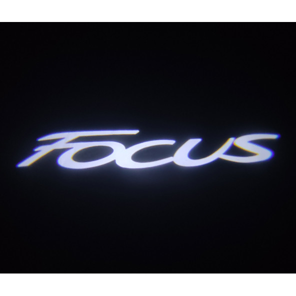 Ford Focus Araçlar İçin Pilli Yapıştırmalı Kapı Altı Led Logo