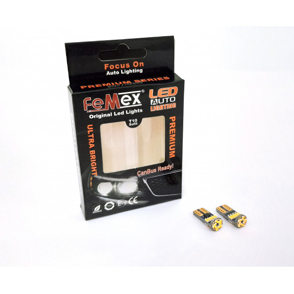 FEMEX Premium 15smd Mini T10 Led Ampul Parlak Gün Işığı - 2