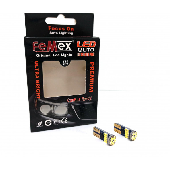 Ford Courier Led Plaka Aydınlatma Ampulu FEMEX Premium - 3