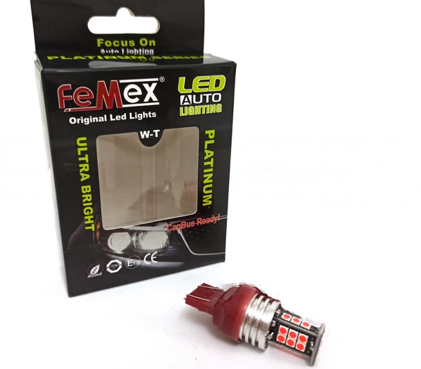 HONDA Civic FB7 Led 3. Stop Far Ampulu  1 Adet FEMEX Platinum W21W - 3