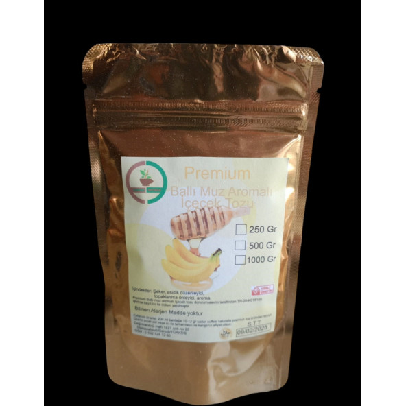 Ballı Muz Aromalı İçecek Tozu 250 gr