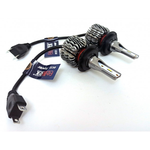 Renault Megane 3 Led Xenon Uzun Far Aydınlatma Ampulu Femex Eco Power - 3