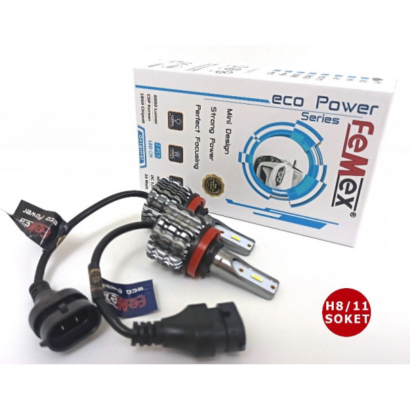 BMW F20 1 Seri Led Xenon Sis Far Aydınlatma Ampulu Femex Eco Power - Resim 3