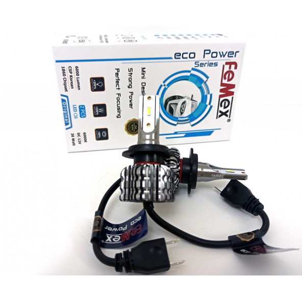 Opel Corsa C Led Xenon Uzun Far Aydınlatma Ampulu Femex Eco Power - 3