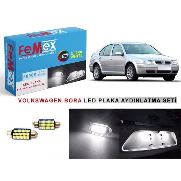 Volkswagen Bora Led Plaka Aydınlatma Ampulu FEMEX Premium - 3