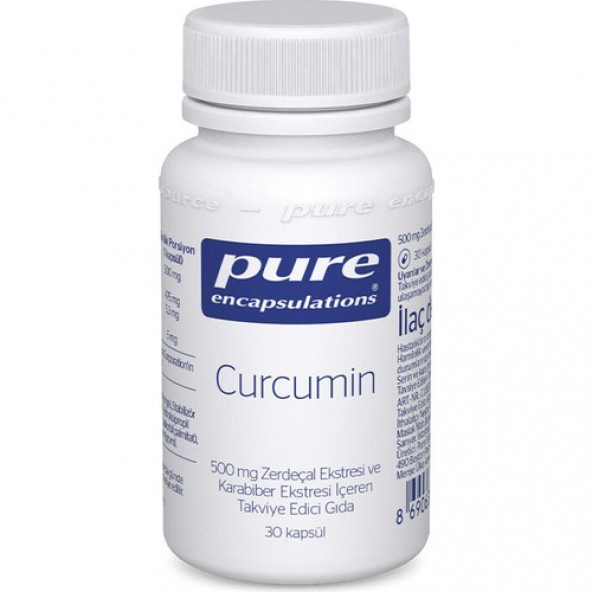 Pure Curcumin Zerdeçal ve Karabiber Ekst. 30 Kap.skt;02/2024
