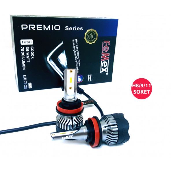 Volkswagen Golf 7,5 Led Xenon Uzun Far Aydınlatma Ampulu FEMEX Premio - 3