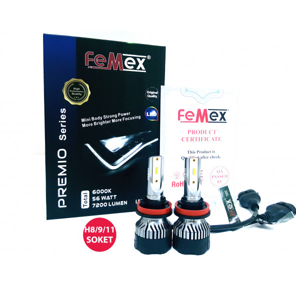 Volkswagen Passat B8 Led Xenon Sis Far Aydınlatma Ampulu FEMEX Premio