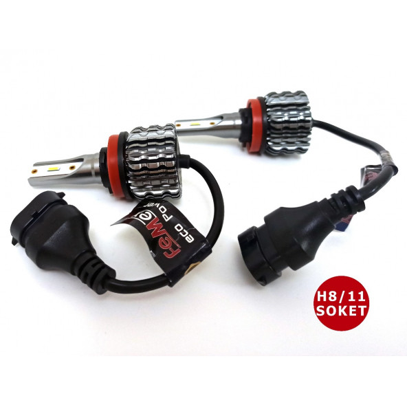 Toyota Auris Led Xenon Sis Far Ampulu FEMEX Eco Power H8-H11-H16