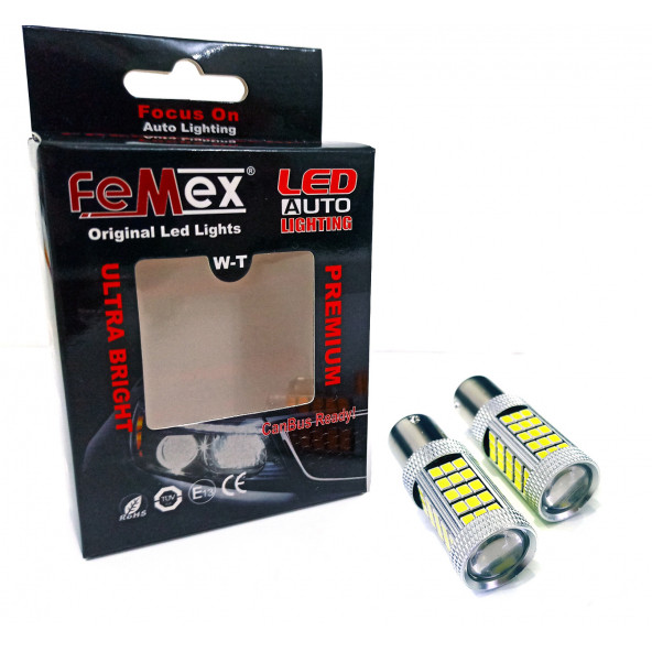 Citröen C4 Led Geri Vites Aydınlatma Ampulu FEMEX Premium P21W