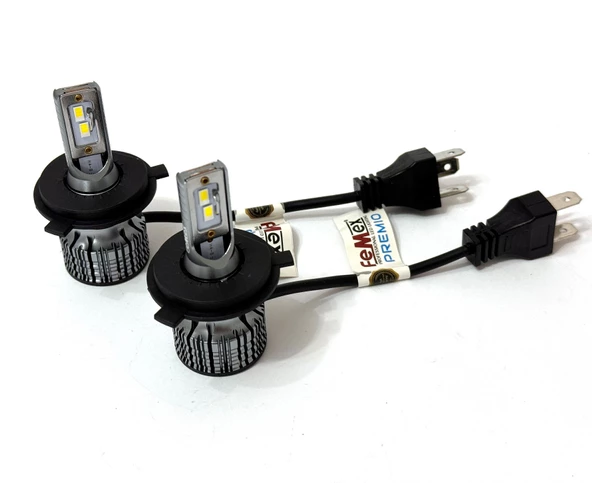 Hyundai H100 Led Xenon Kısa Far Ampulu FEMEX Premio H4 CSP Chipset - Resim 3