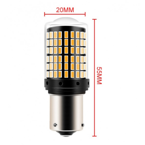 FEMEX Platinum PY21W-1156 BAU15S 150 Tek Duy SİNYAL Led Ampul - 4