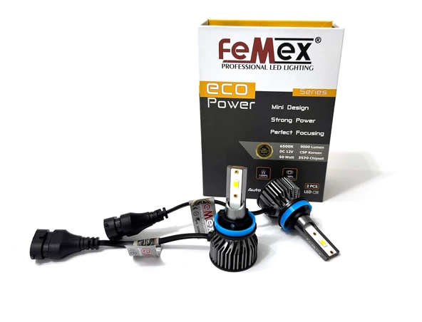 Volkswagen Golf 7 Sis LED Far Ampulu FEMEX EcoPower Seri H8/11 CSP