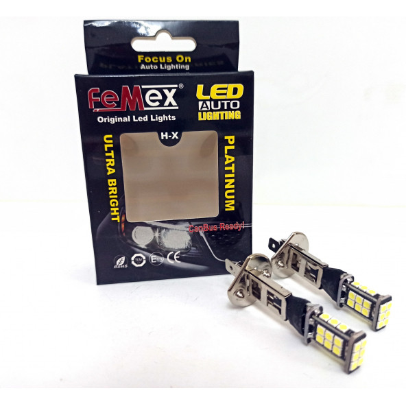 FEMEX H1 Sis Led Ampul Beyaz Renk Sadece Sis Farları İçin - 2
