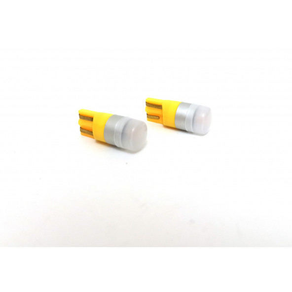FEMEX Platinum T10 3030 Chip 1Ledli 250 Lumen Turuncu Led Ampul Aktif Canbus - 2