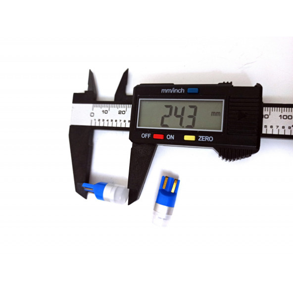FEMEX Platinum T10 3030 Chip Buz Mavi Turkuaz Led Ampul Aktif Canbus - Resim 3