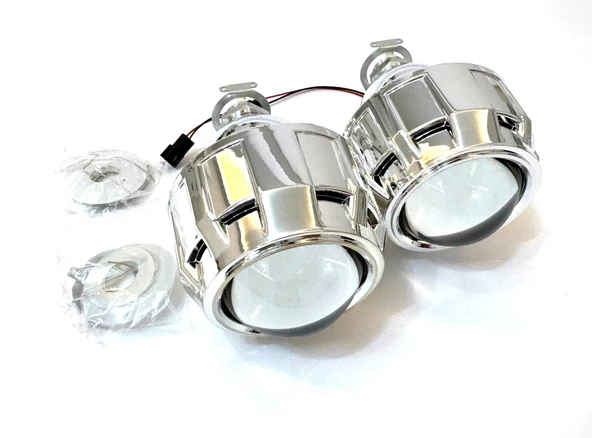 Bi-Xenon Far İçi Mercek 2,5 Inc Far Merceği Led Xenon Uyumlu - Resim 3
