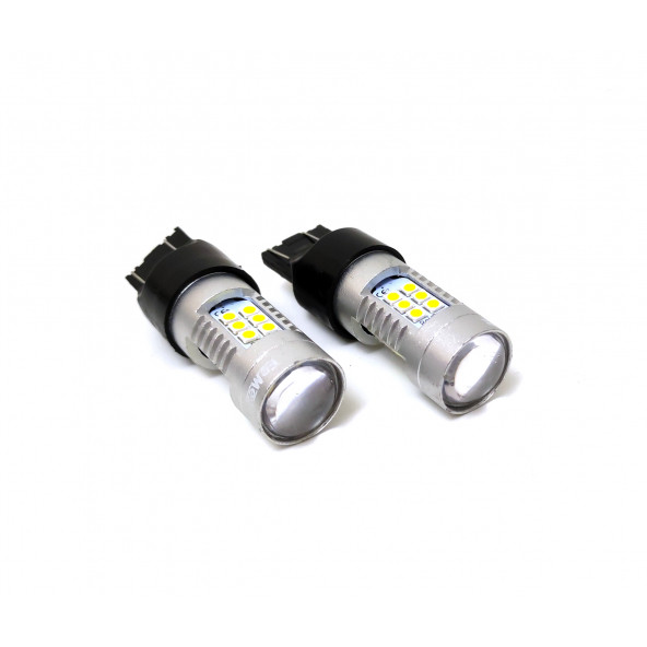 FEMEX Platinum T20-7440-15W- Dipsiz Tek Duy Led Ampul Beyaz Mercekli - 2