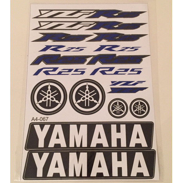 Motorsiklet Kaliteli A4 Sticker