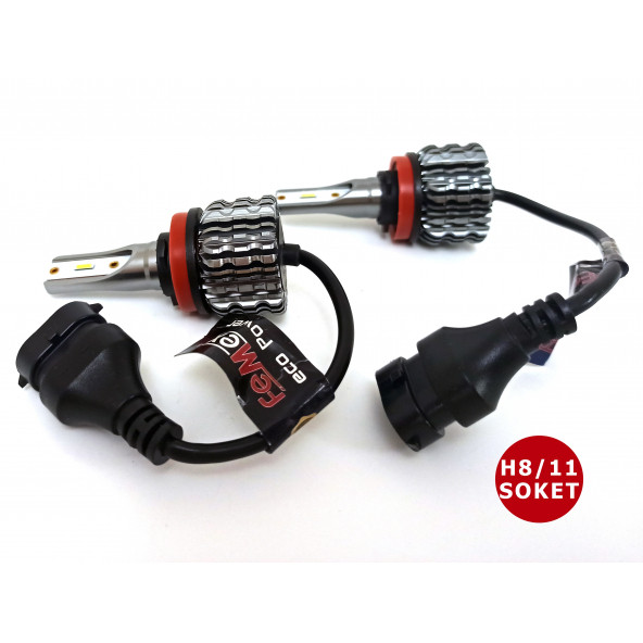 Ford C-MAX Led Xenon Sis Far Ampulu FEMEX Eco Power H8 H11