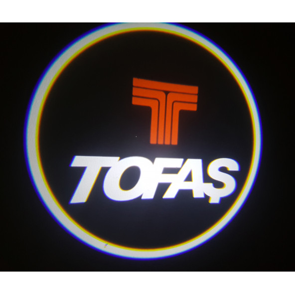 Tofaş Araçlar İçin Pilli Yapıştırmalı Kapı Altı Led Logo - 3