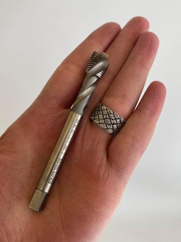 Bass C UNF 1/2''-20 2B Kanallı Helix Kılavuz - 5