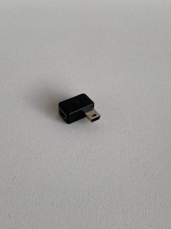 Motorola SKN6182A Data Port Aparatı - Dik Açılı Mini USB Adaptör - 2