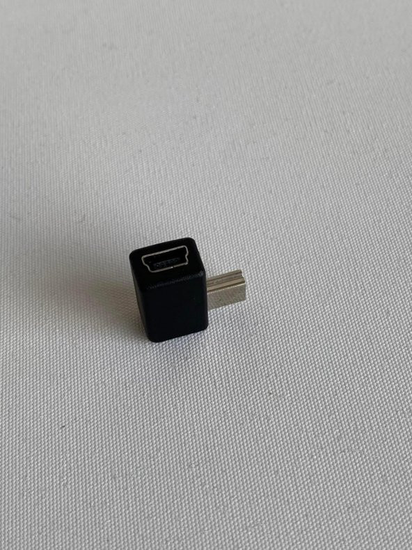 Motorola SKN6182A Data Port Aparatı - Dik Açılı Mini USB Adaptör - 3