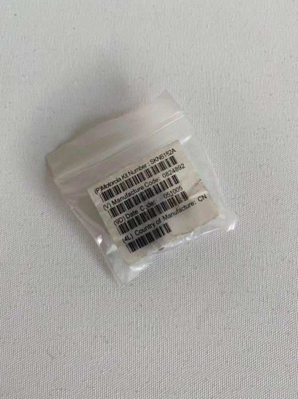 Motorola SKN6182A Data Port Aparatı - Dik Açılı Mini USB Adaptör - 6