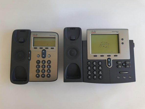 Cisco CP-7911G ve CP-7941G Yedek Parça IP Telefon 2 Adet