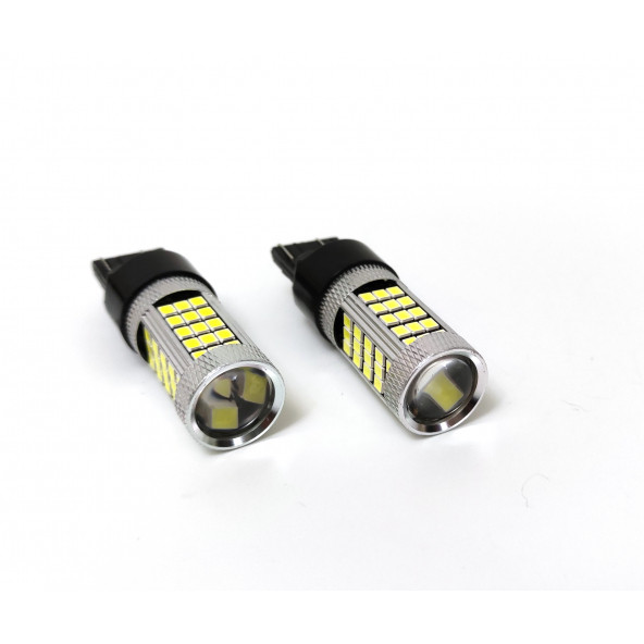 FEMEX Premium T20 7443 9w Led Ampul Çift Duy Beyaz 2835 Chip Mercekli - Resim 3