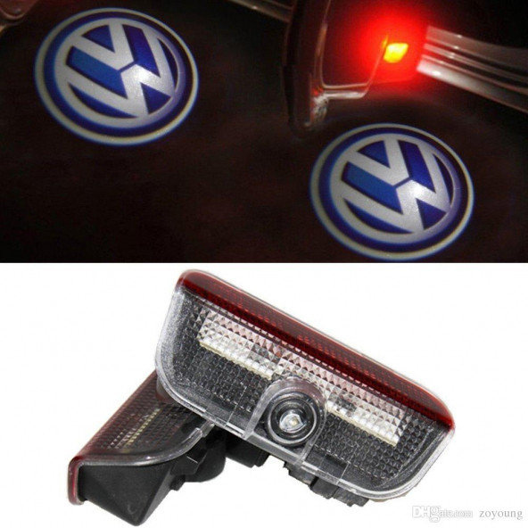 Golf 7, Passat Araçlar İçin ORİJİNAL Geçmeli Soketli Kapı Logo - 2