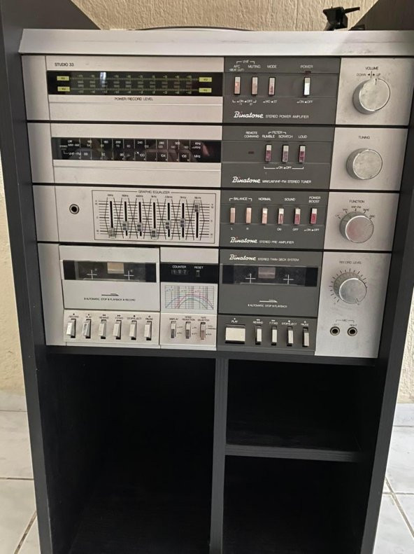 Binatone 88/7733A 4 Katlı Müzik Seti 051 - 9