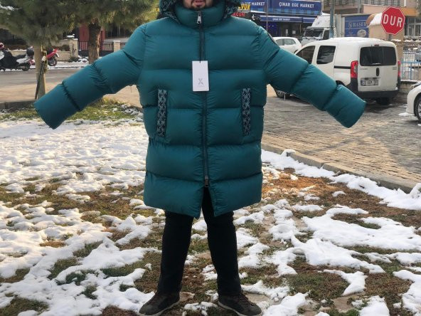 Xumu Erkek Kapüşonlu Puf Şişme Mont - 3