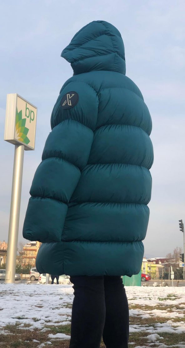 Xumu Erkek Kapüşonlu Puf Şişme Mont - 6