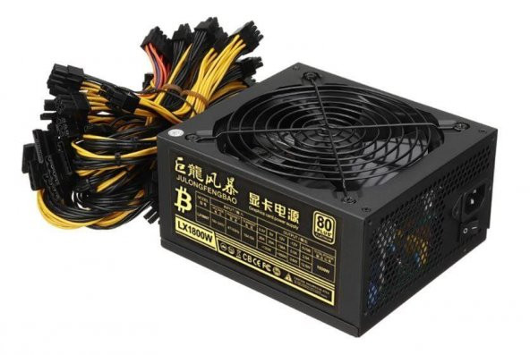 LX1800T 80 Plus 1800W Power Supply Güç Kaynağı - Minning Güç Kaynağı