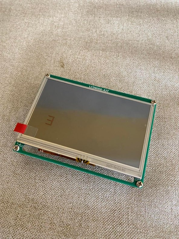 LCD8000-43T Değerlendirme Kiti 4,3 inç Lcd Ekran - 7