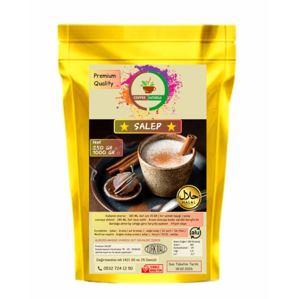 Salep 250 gr