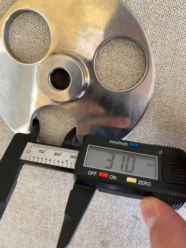 Delikli Çelik Flanş 110mm - Resim 4