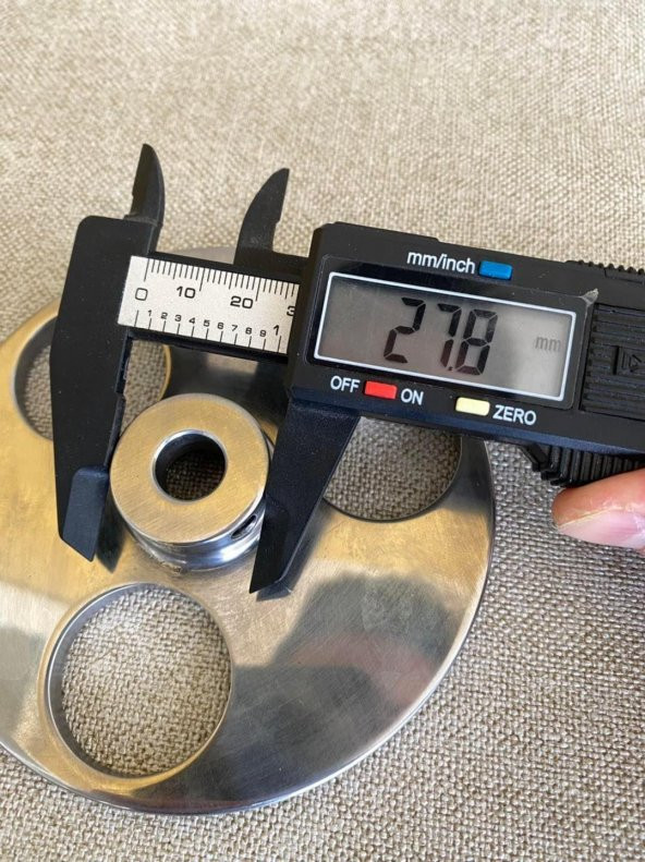 Delikli Çelik Flanş 110mm - Resim 5