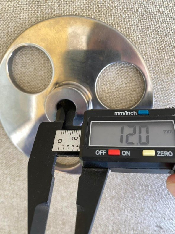 Delikli Çelik Flanş 110mm - Resim 6