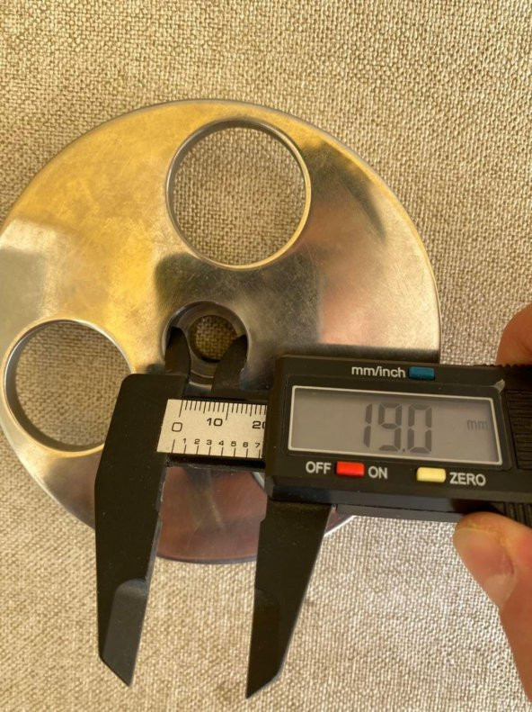 Delikli Çelik Flanş 110mm - Resim 7