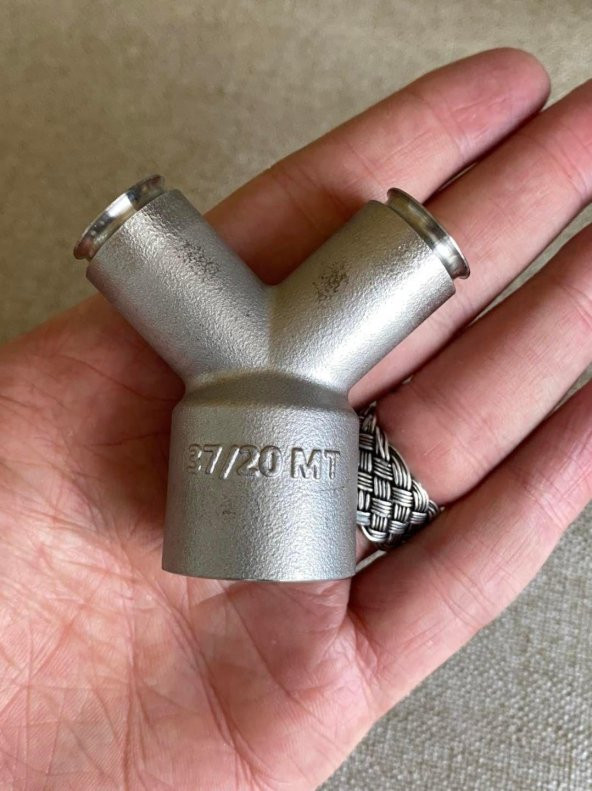 2 Yollu Çelik Ara Aparat 10 Adet - Resim 7