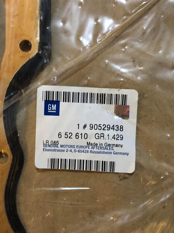 Opel Corsa C Yağ Karter Contası GM 90529438 - 3