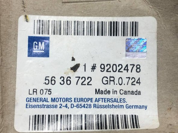 Opel Astra F Triger Kayış Gergisi GM 9202478 - Corsa B Combo Astra G Gergi - 5
